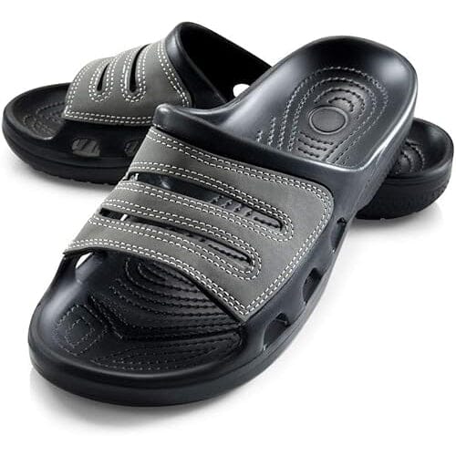 Roxoni Men Sandals Shower Slides for Men Open Toe Slip-On Men Slippers Online Online With Mastercard