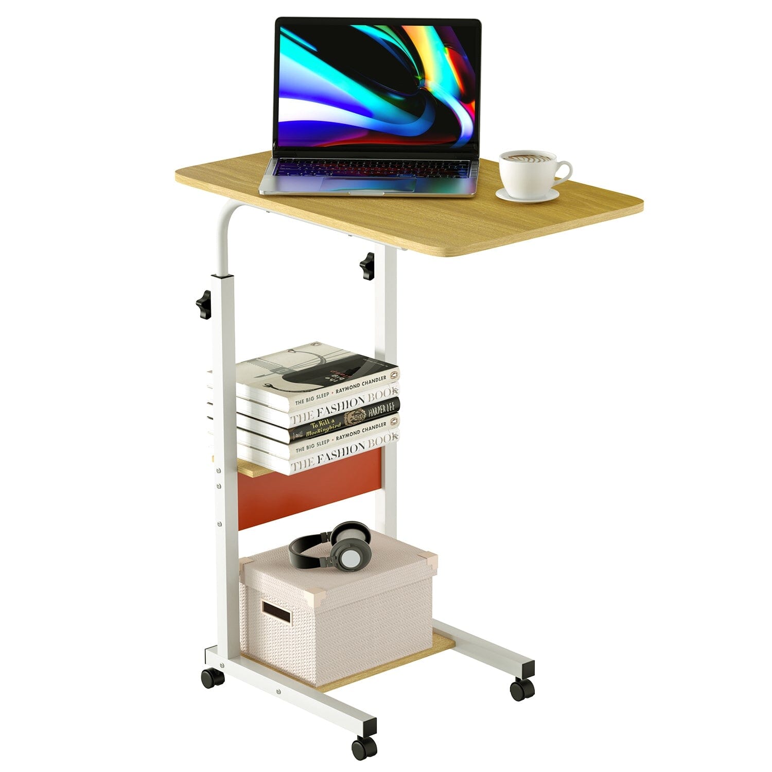 C Side Laptop Small Slim Snack Side Table Free Shipping Order