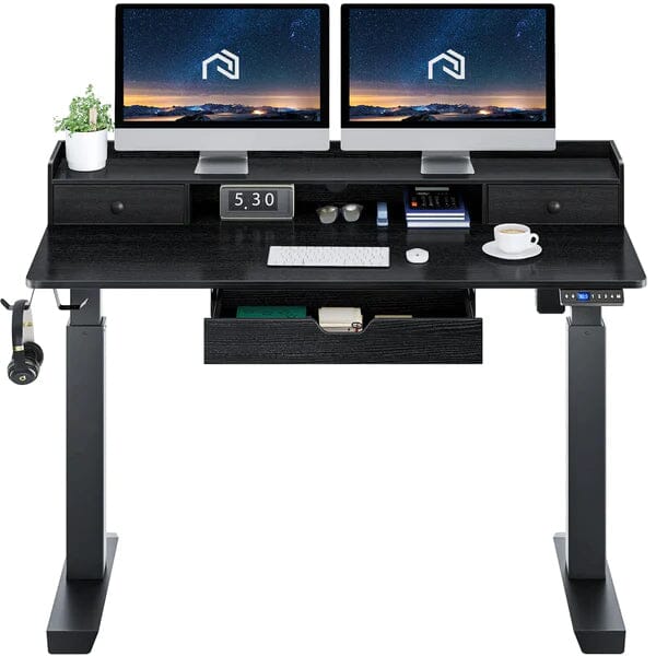 Rolanstar Single Motor Free Standing Electric Height Adjustable Desk Cheap Sale Low Pice Fee Shipping