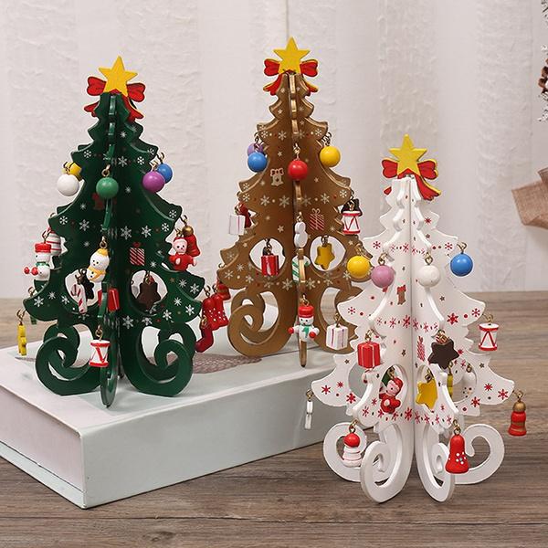 DIY Stereo Wooden Christmas Tree - Christmas Decoration Ornaments Latest Collections Online