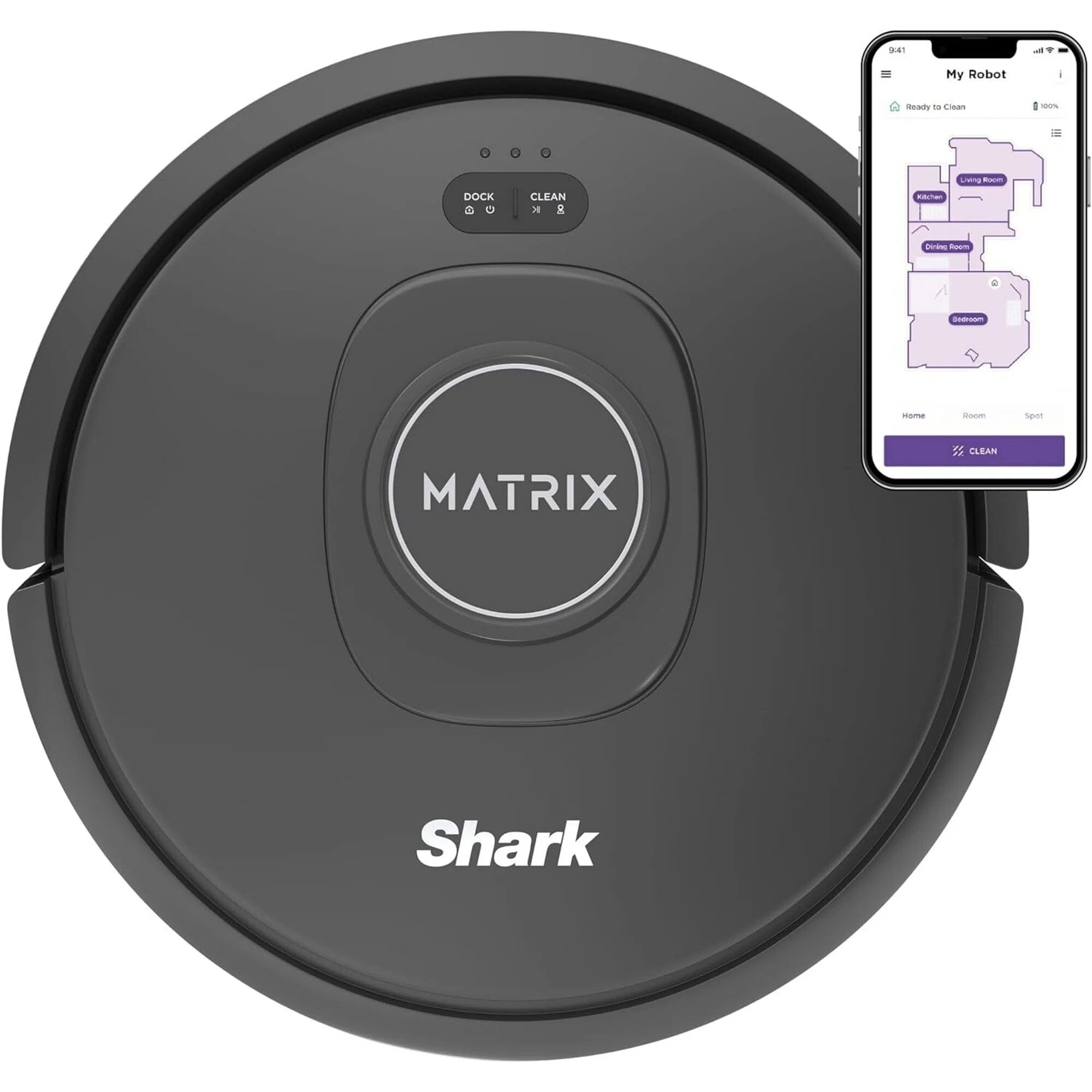 Shark RV2310 Matrix Robot Vacuum with Self-Cleaning Brushroll Buy Cheap Low Shipping Fee