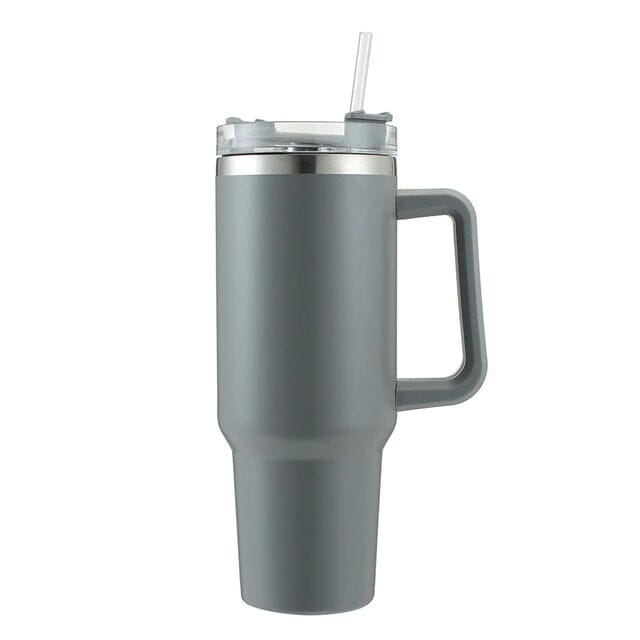 40oz Reusable Vacuum Tumbler with Insulated Double Wall and Cup Handle Original For Sale