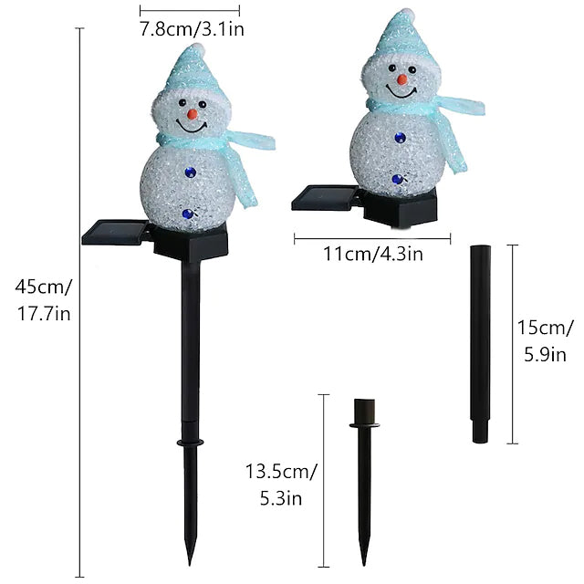 Christmas Snowman Light Solar Discount For Cheap