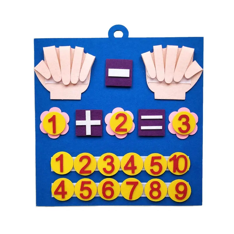 Felt Board Finger Numbers Counting Toy Buy Cheap Websites