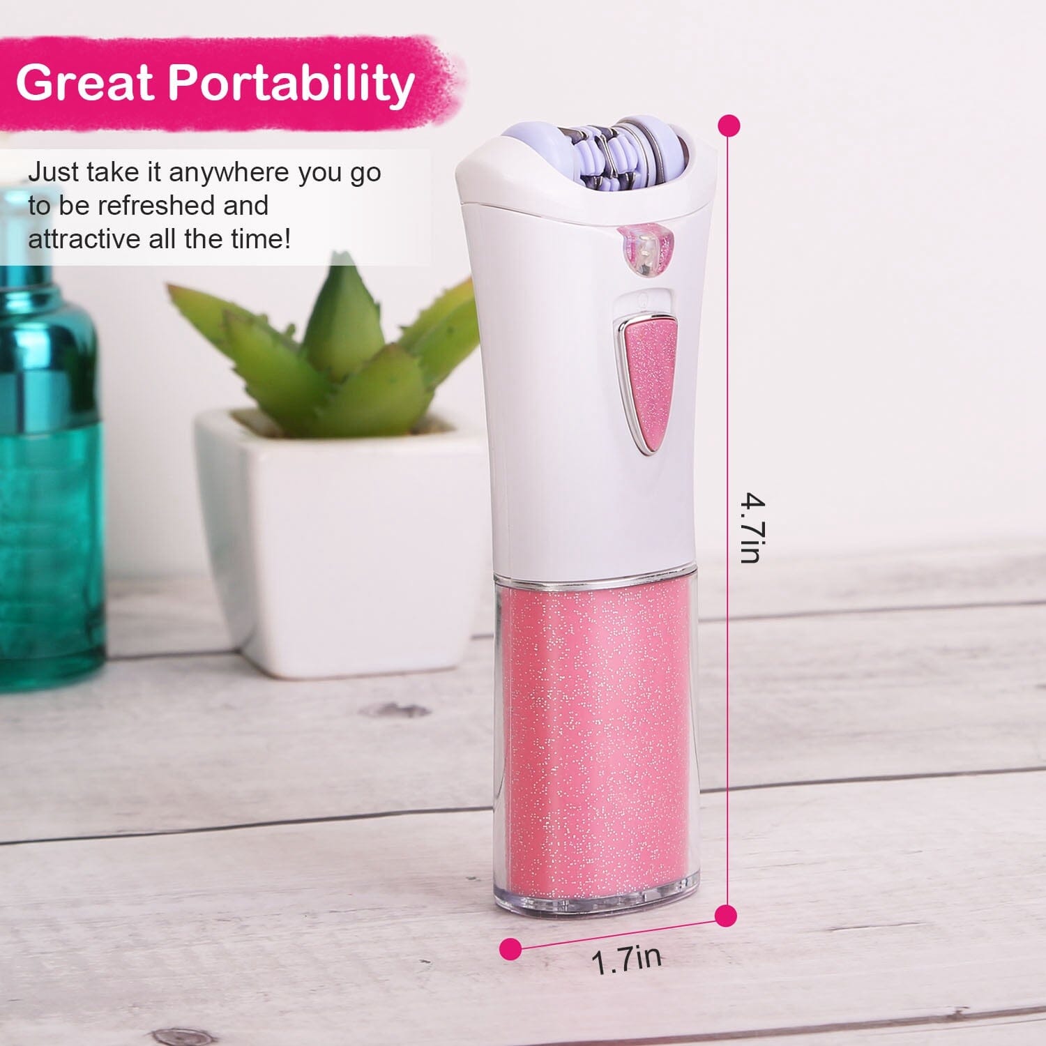 Glide Epilator Women Shaver Facial Body Hair Remover Outlet Exclusive