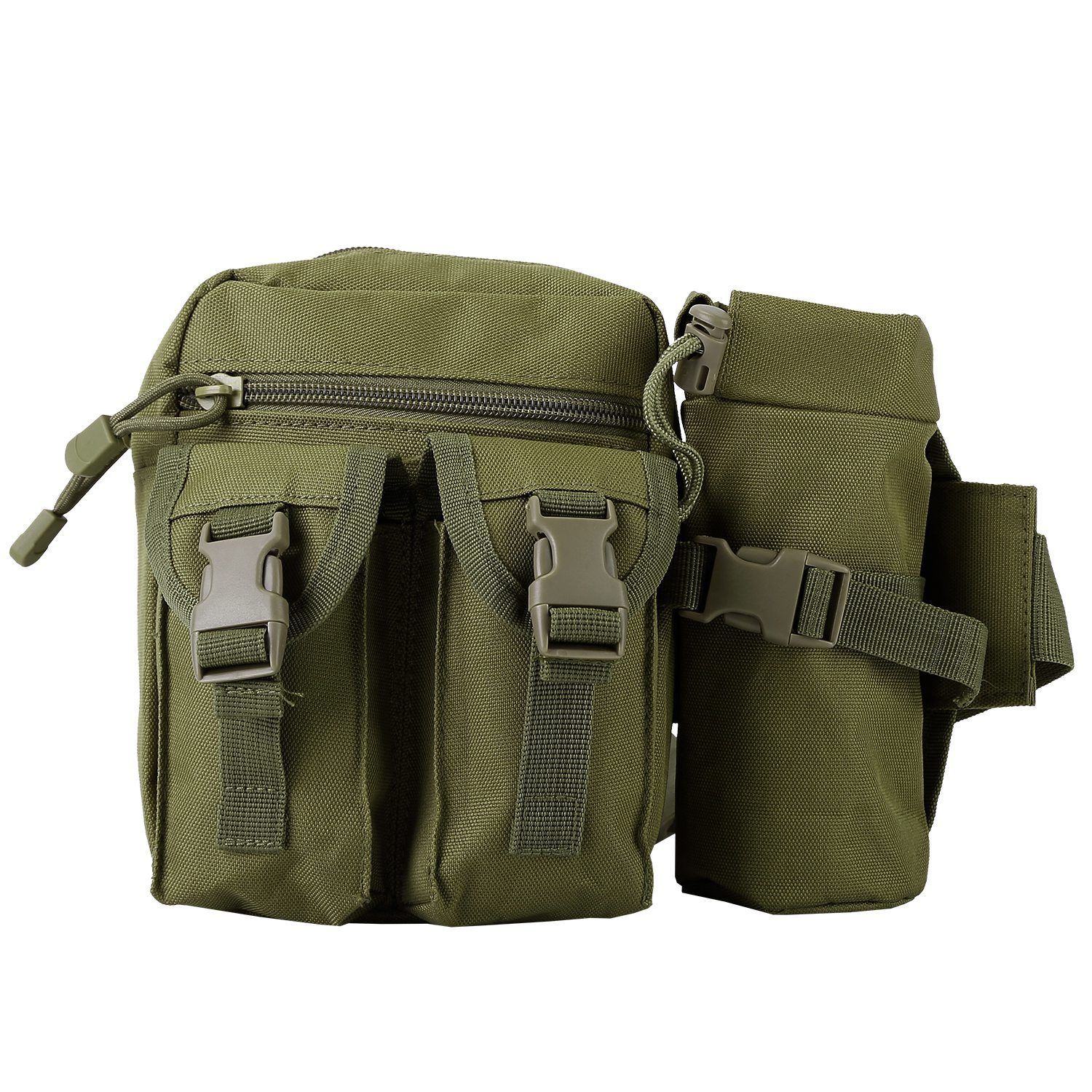 Tactical Waist Bag Utility Pouch Belt Bag with Water Bottle Pouch Cheapest