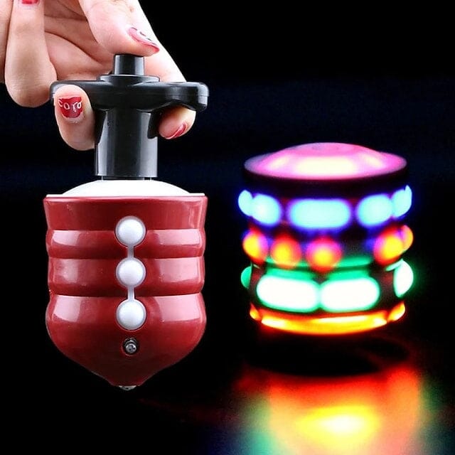 Rotating Gyro with Sound And LED Light Music Spinning Sale Choice