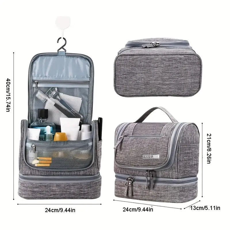 Travel Wash Bag with Hanging Hook Outlet With Paypal Order