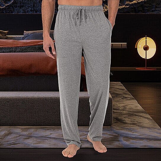 3-Pack: Men's Solid Sleep Pajama Pants Free Shipping 2025