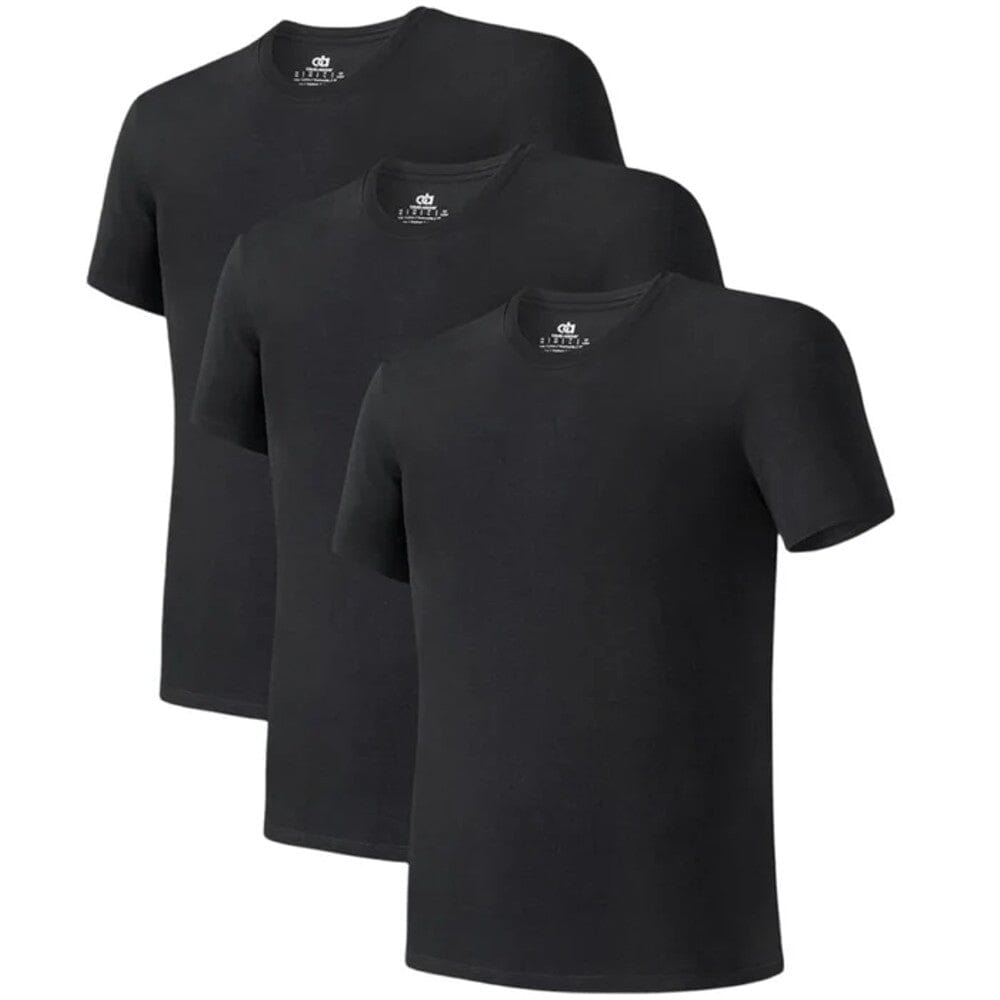 3-Pack: H.O.D. Men's 100% Cotton Crew Neck Short Sleeve T-Shirts Recommend Cheap Pice