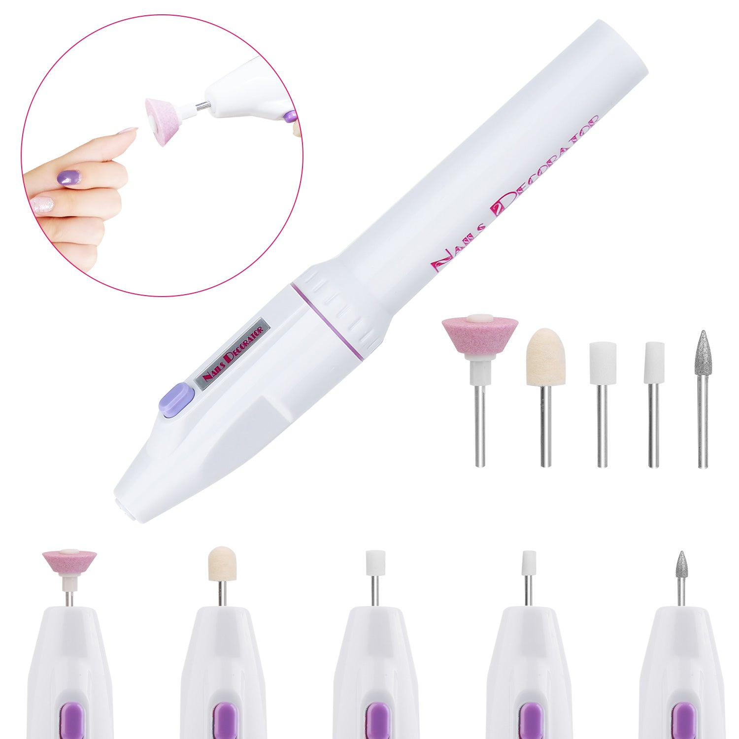 Professional Nail Drill File Manicure Pedicure Set Discount Latest Collections