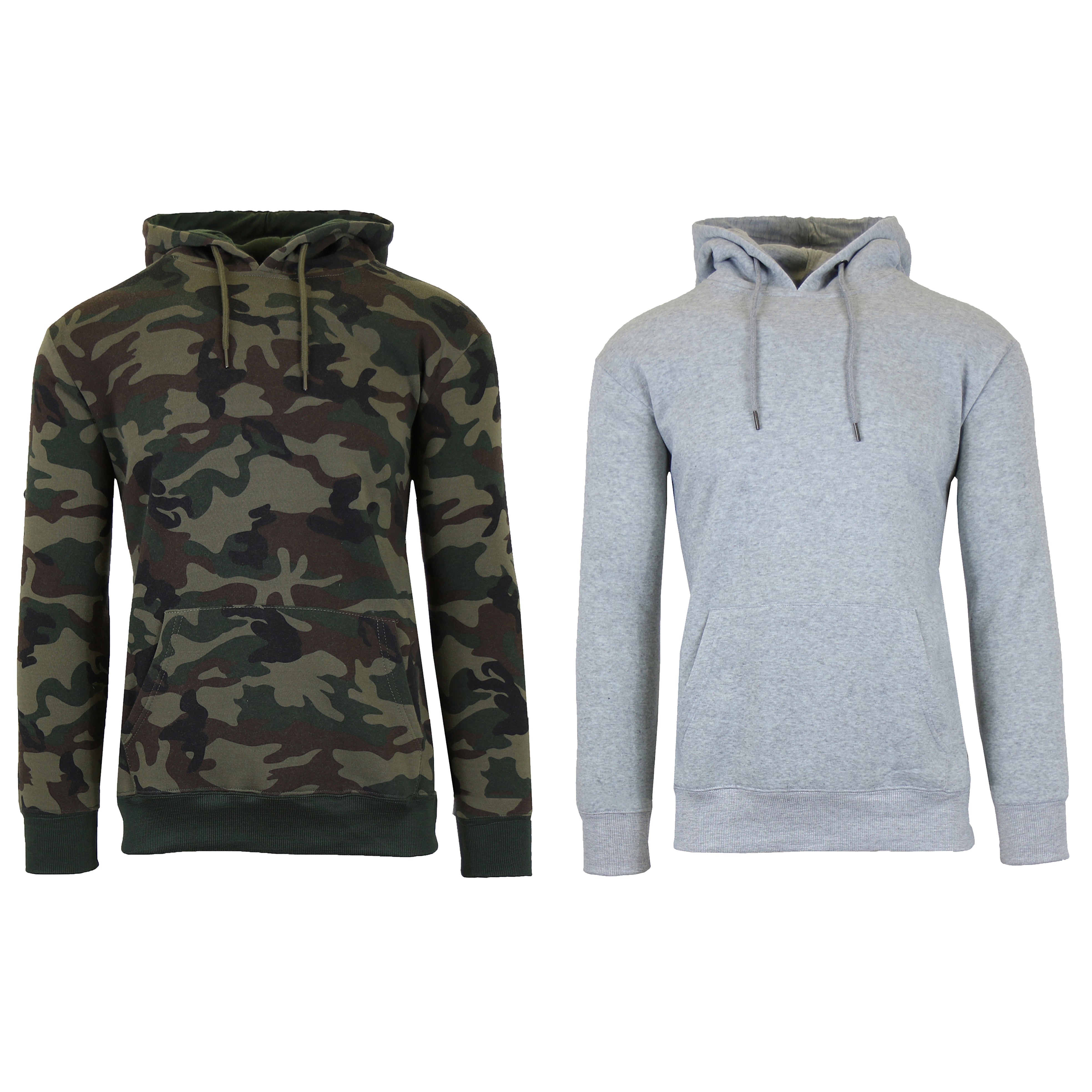 2-Pack: Men’s and Women’s Fleece Pullover Hoodie Discount Best Sale