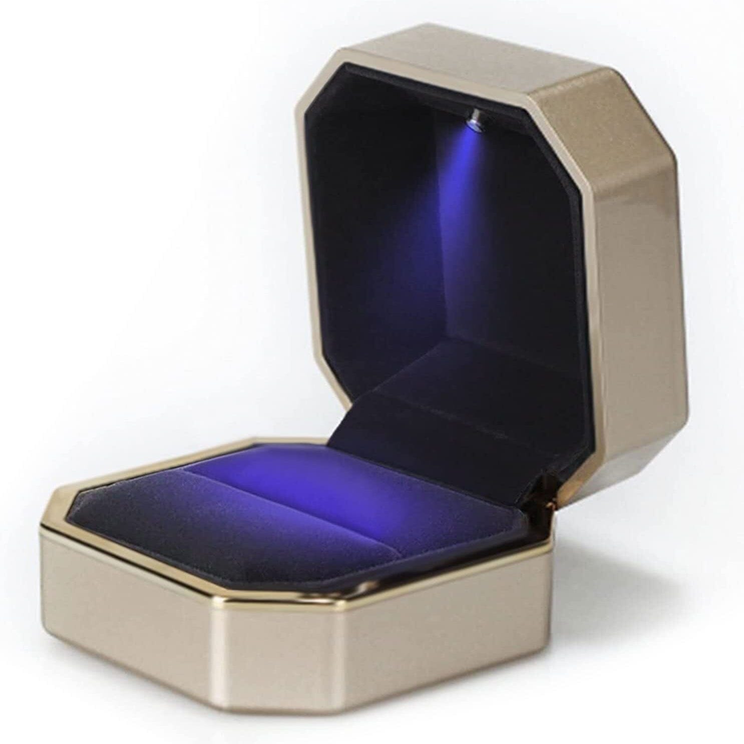 Luxury Ring Box with LED Light Cheap Sale Wholesale Pice