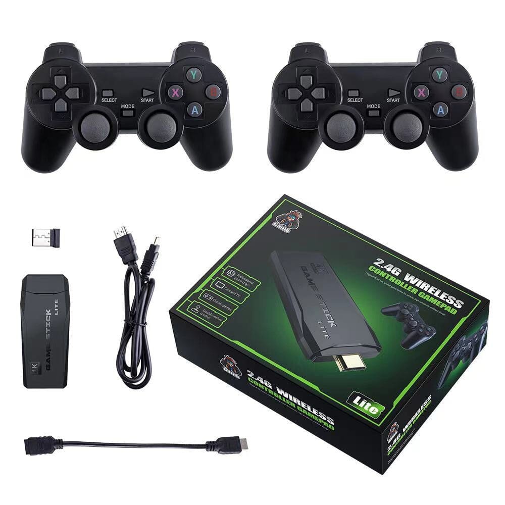 Retro Video Game Console with 10888 Games Wireless 4K 32GB Joystick Controllers Pay With Paypal