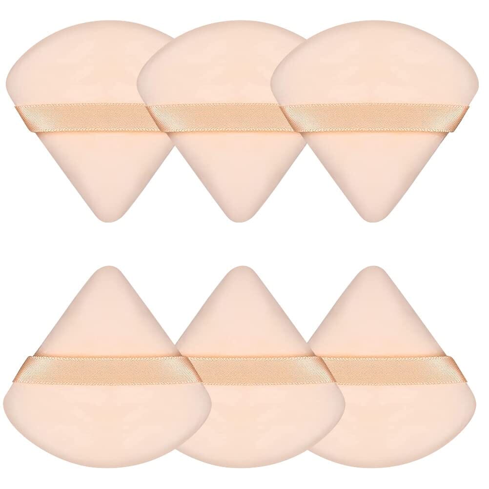 6-Piece: Face Soft Triangle Powder Puff Outlet Online Shop