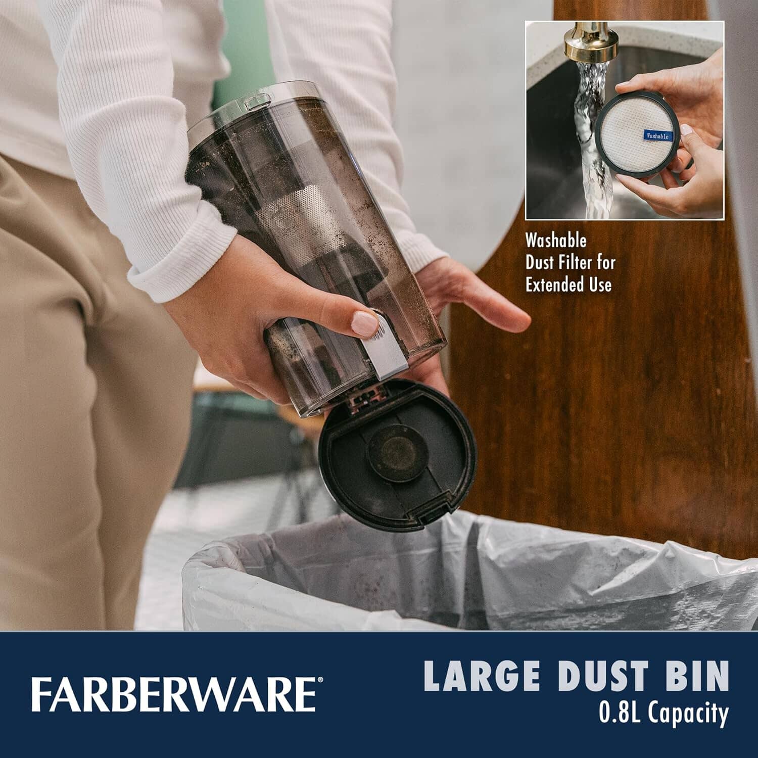 Farberware Classic Stick Vacuum Cleaner Converts to Handheld Vacuum Buy Cheap Cost