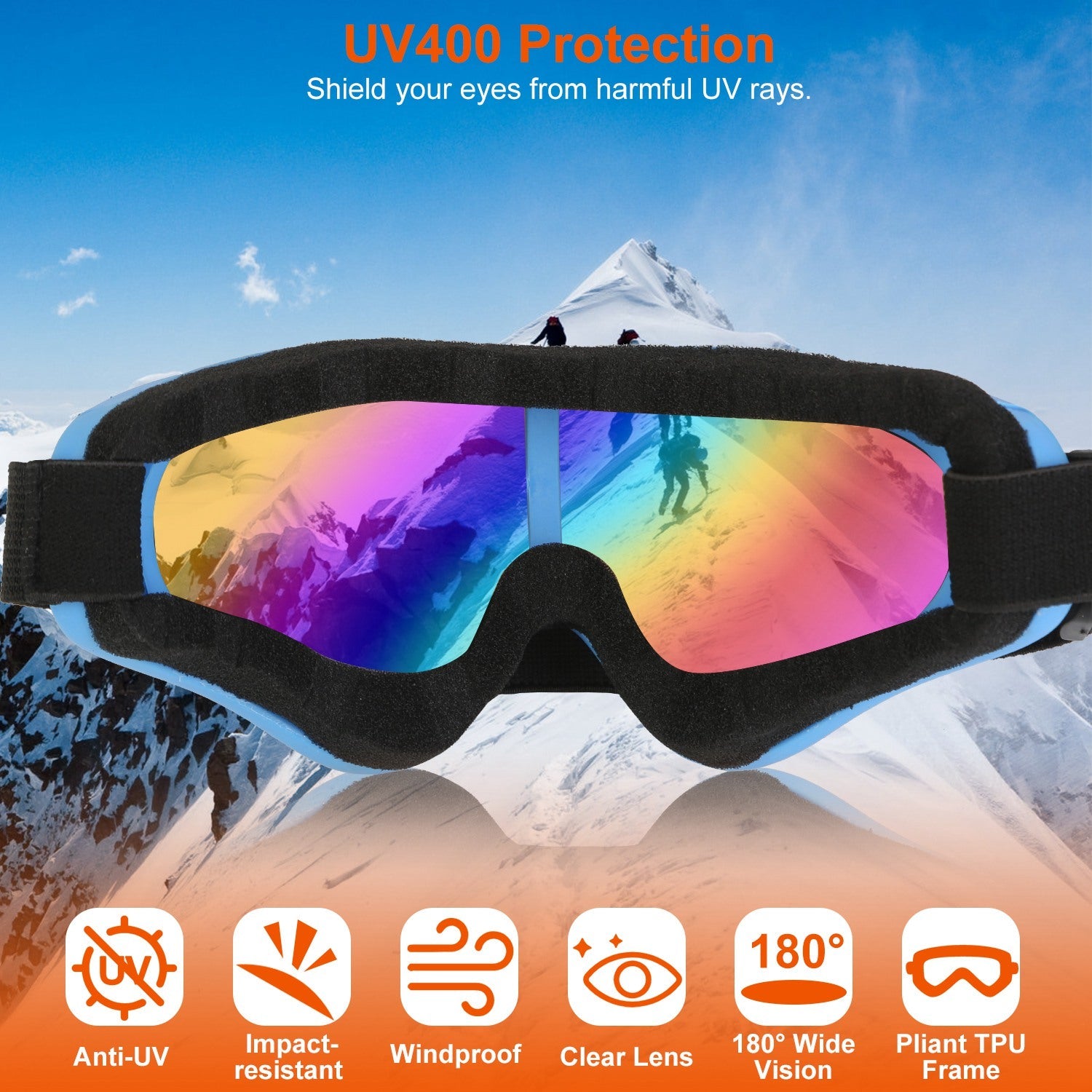 3-Pack: Winter Sports Goggles for Kids and Adults Official Site