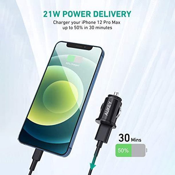 AUKEY USB C Car Charger Cheap Nicekicks