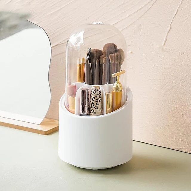 360-Degree Rotating Dustproof Makeup Brush Organizer Footaction Online