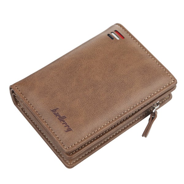 Baellerry Men's Zipper Short Fashion Wallet Supply