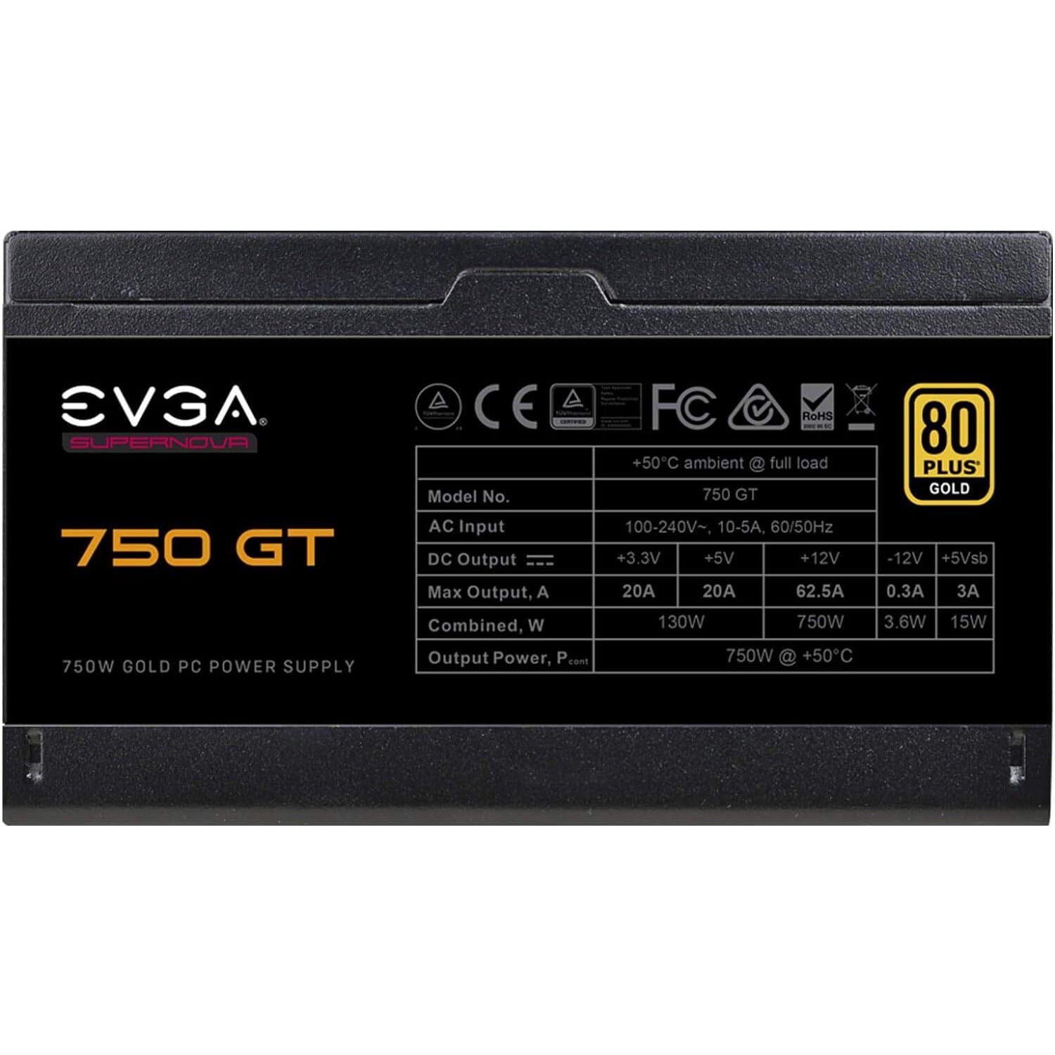 Evga 750w Gold Power Supply 220-GT-0750-Y1 (Refurbished) For Cheap Pice