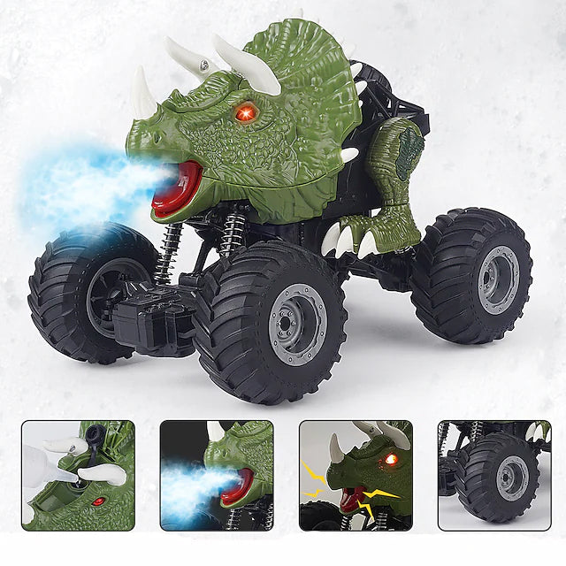 Electric Dinosaur Remote Control Spray Stunt Car Finishline Sale Online