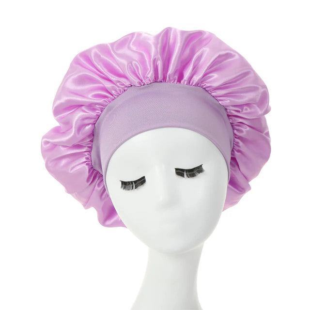 2-Pack: Satin Sleep Bonnet for Curly Hair Clearance Ebay