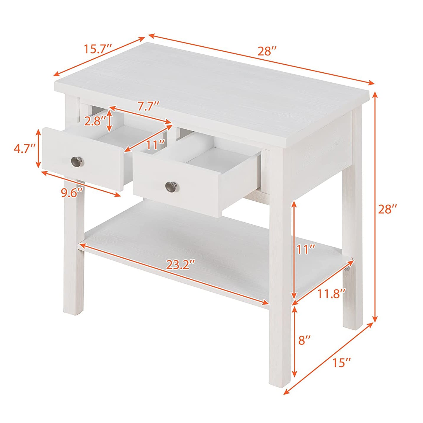 Queen Size Canopy Bed with 2 Nightstands For Sale Finishline