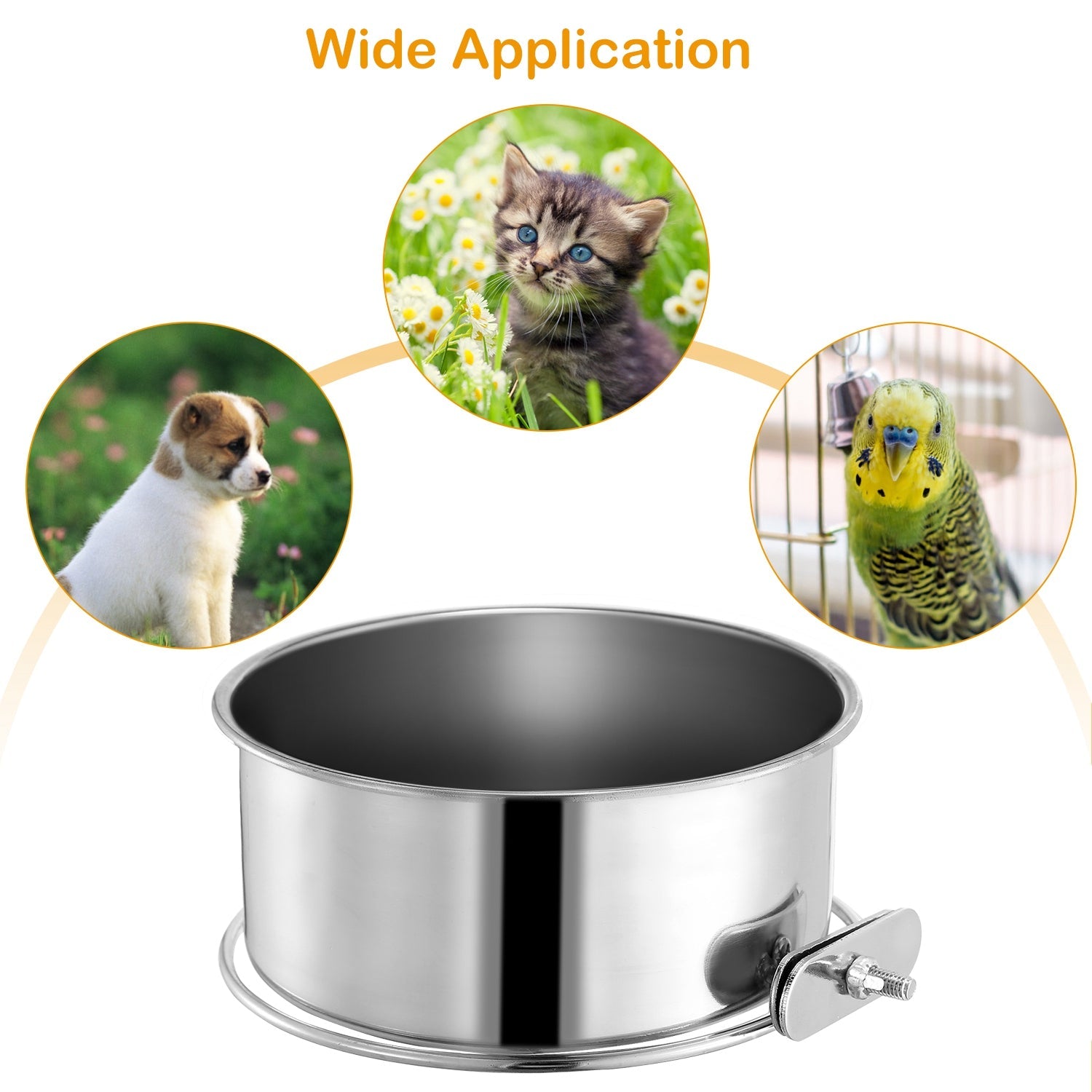 Stainless Steel Dog Pet Bowl Genuine Sale Online