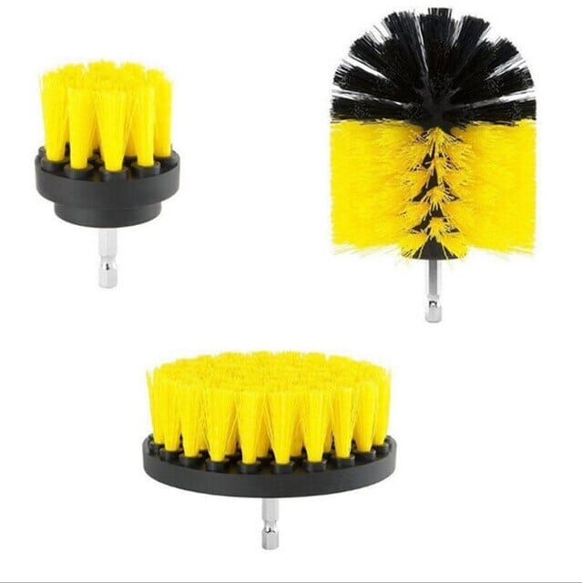 3-Piece Set: Power Scrubber Wash Cleaning Brushes Tool Kit Free Shipping Cheap Online