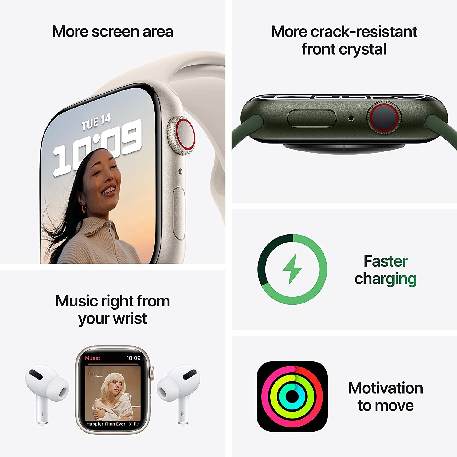 Apple Watch Series 7 GPS + Cellular 4G (Refurbished) Discount Choice