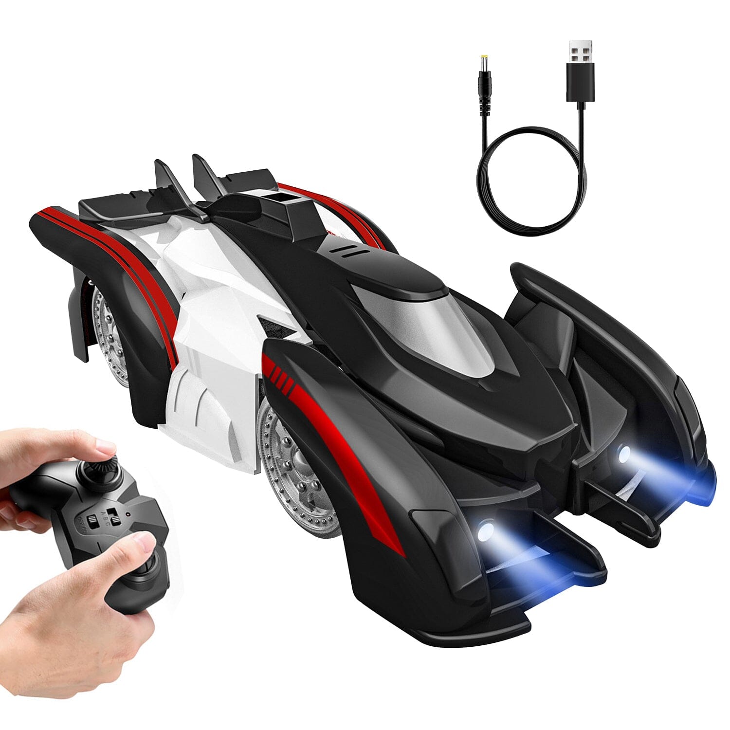 360∞ Rotating Electric Wall Climbing Remote Control Dual Mode Car Cheap Sale Websites