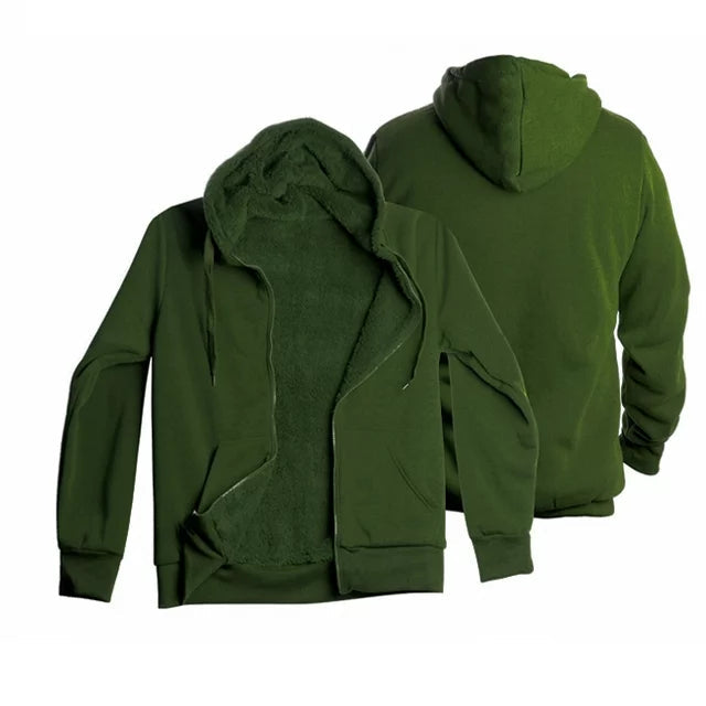 Men's Thick Sherpa Lined Fleece Hoodie (Big & Tall Sizes Available) Discount 2025 New