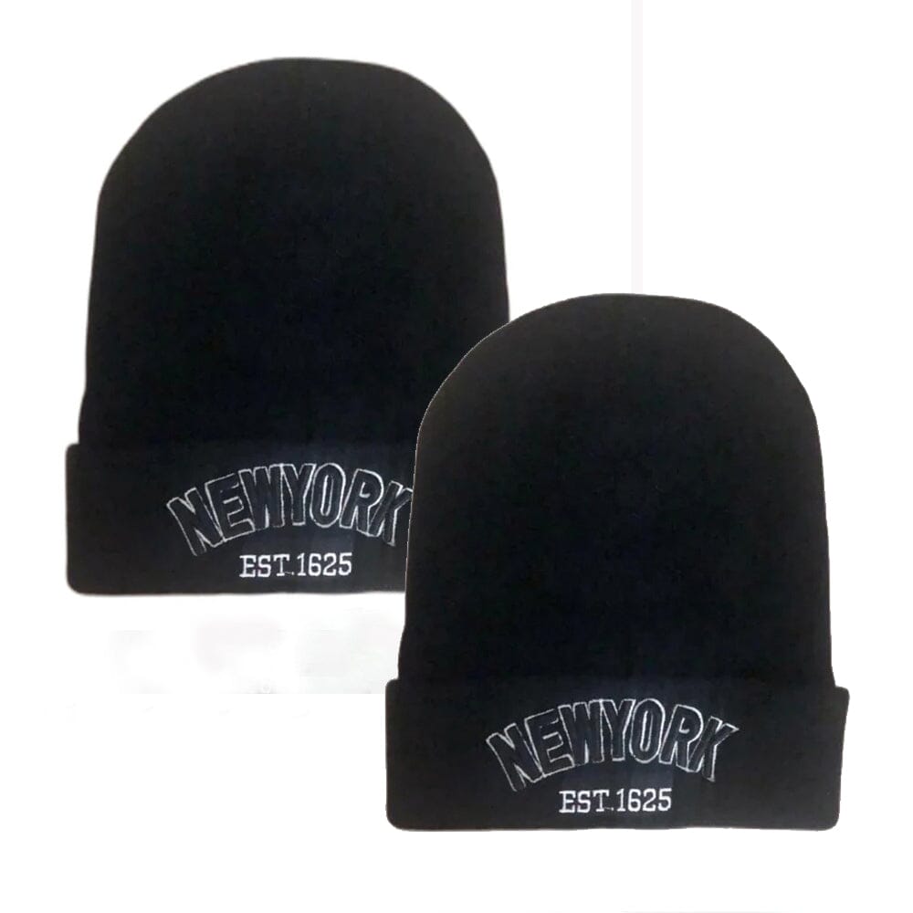 Classic NY Winter Hat Beanies with Thick Fur Where To Buy Cheap Real