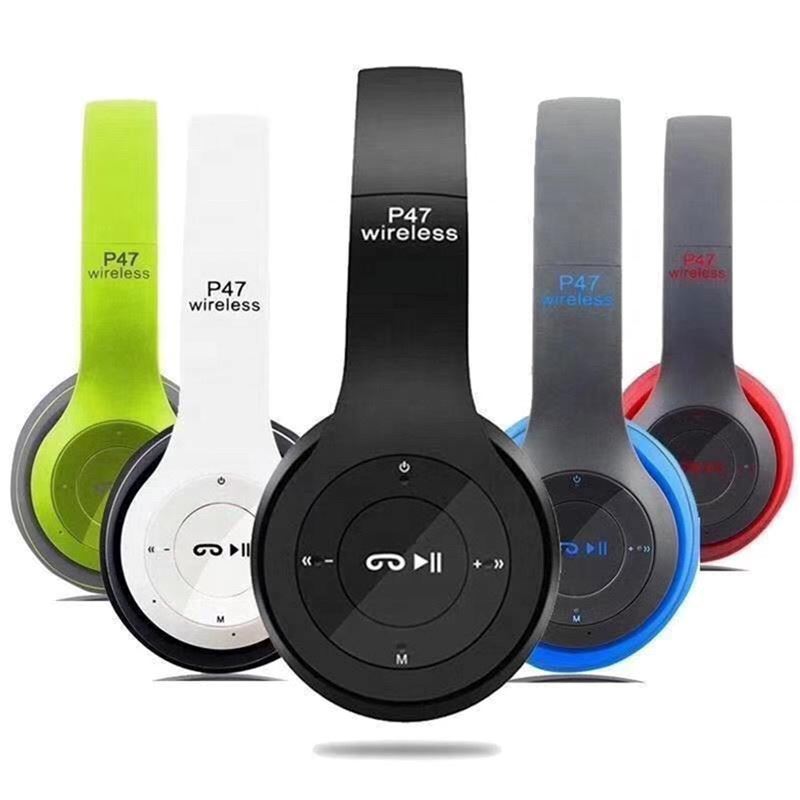 Wireless Headphones Over Ear P47 Super Bass 5.1 Discount Best Sale