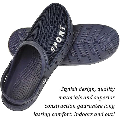 Roxoni Mens Rubber Sport Clogs with Breathable Mesh Upper Ebay Online