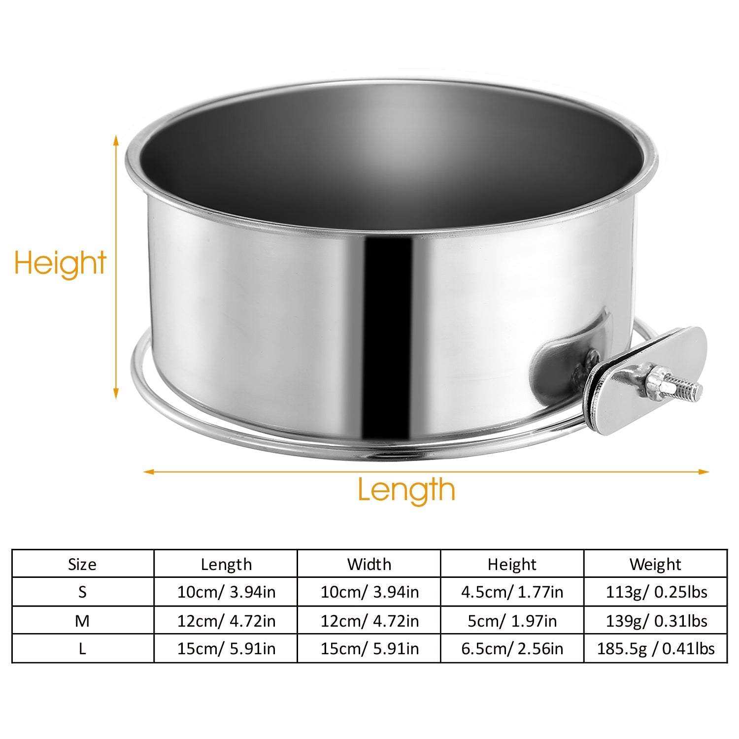 Stainless Steel Dog Pet Bowl Genuine Sale Online