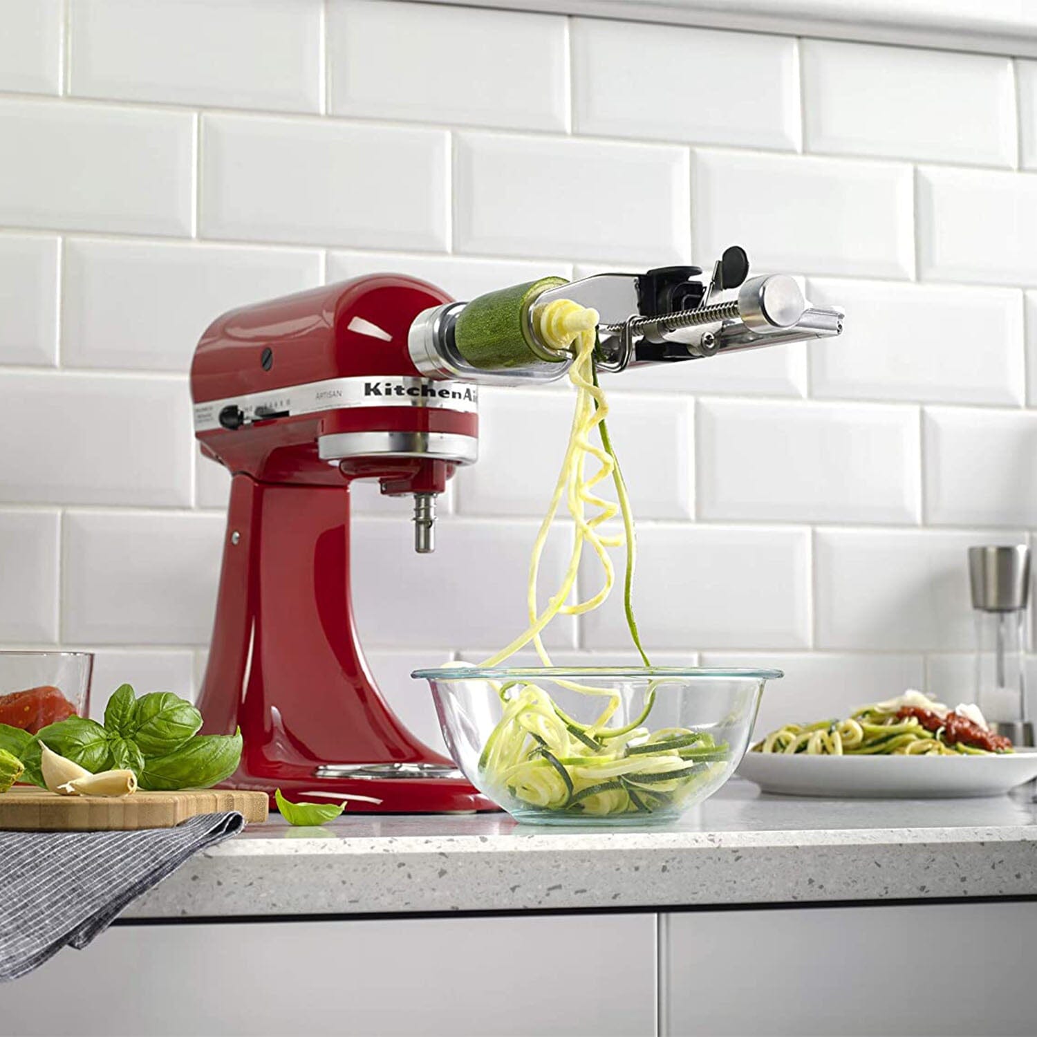 KitchenAid 7 Blade Spiralizer Plus with Peel, Core and Slice On Hot Sale