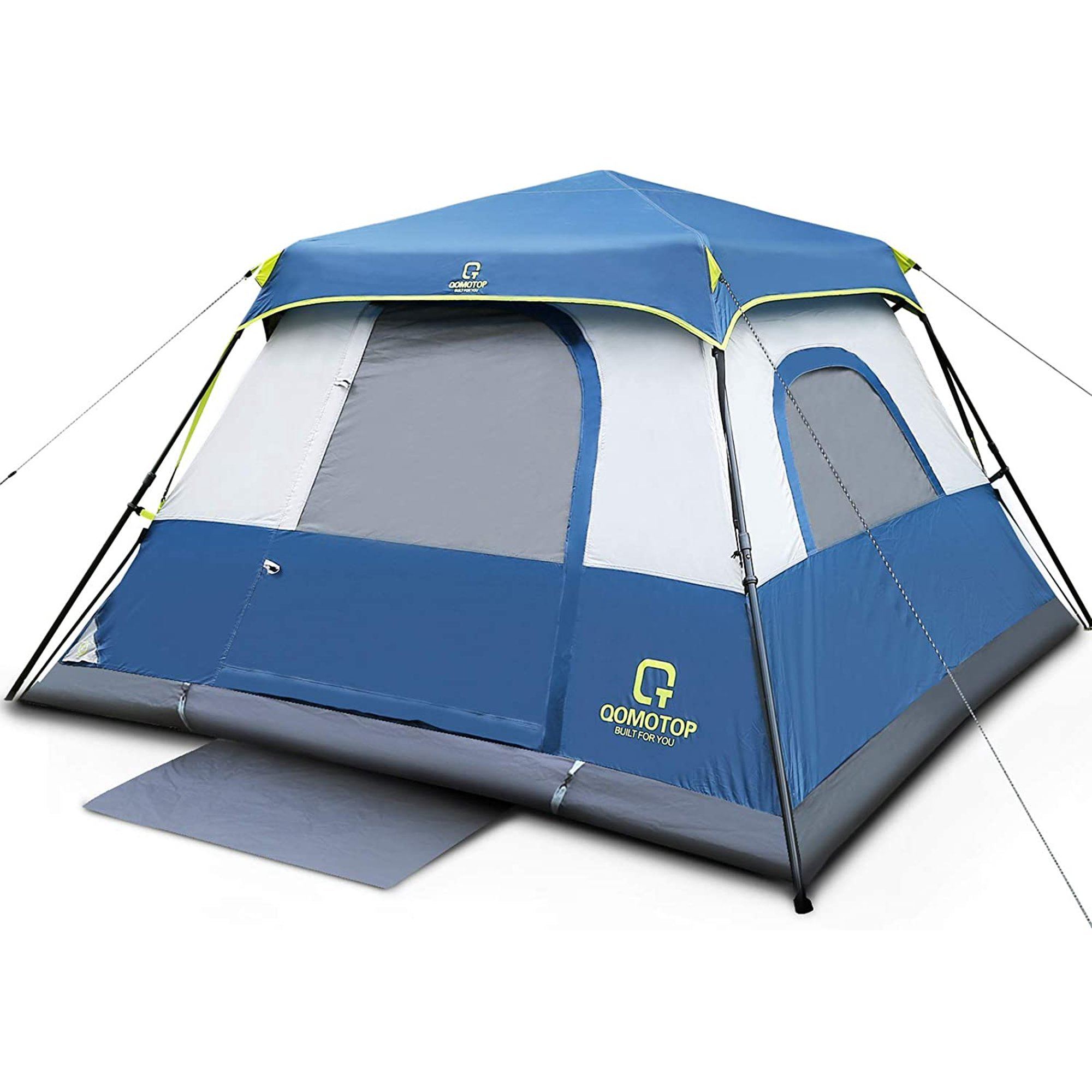 QOMOTOP 6 Person 60 Seconds Set Up Camping Tent Best Place To Buy