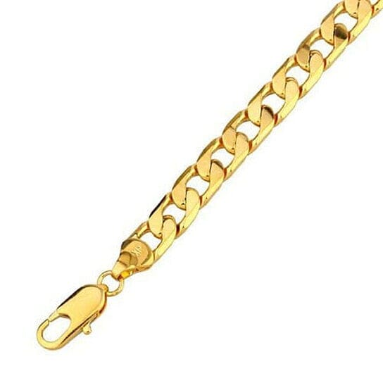 18k Gold Filled Cuban Link Bracelet Best Wholesale For Sale