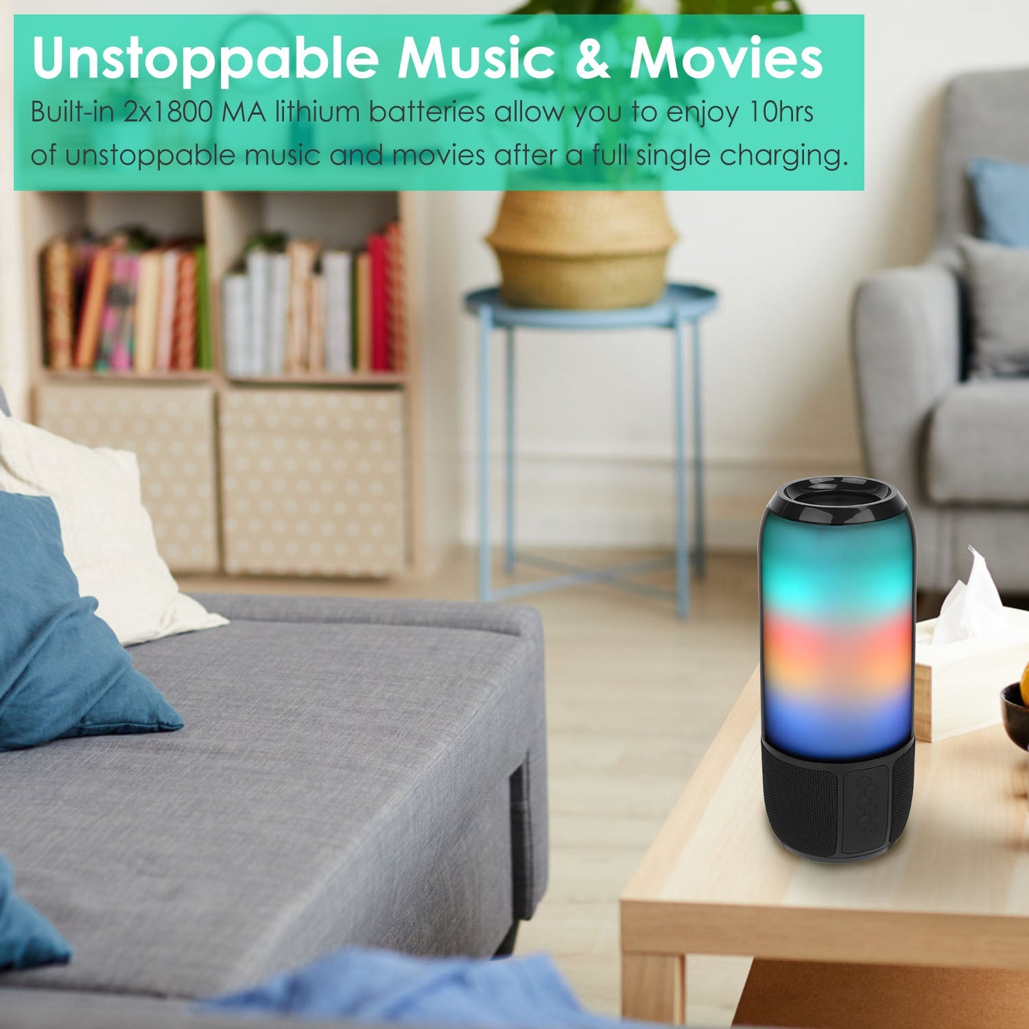 Wireless Portable Speaker with Color Changing Light Really Cheap Shoes Online