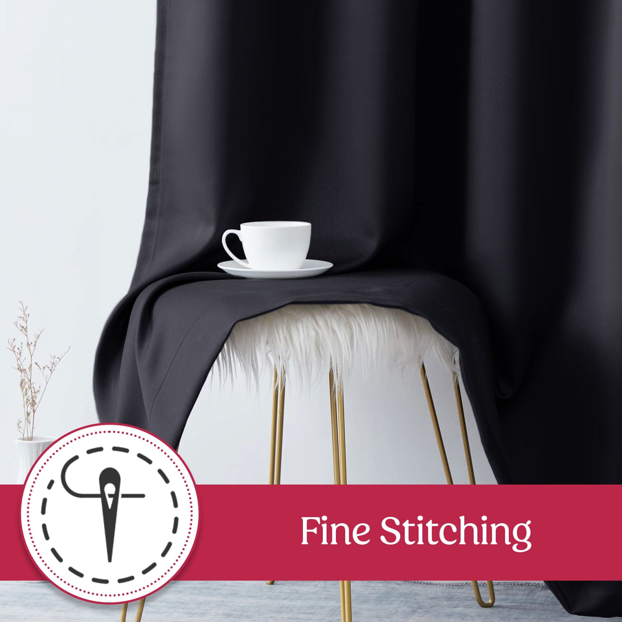 2-Piece Set: Blackout Curtains Double Panel Thermal Insulated Room Darkening Curtain Pair Grommet Top Design Cheap Sale Outlet Locations