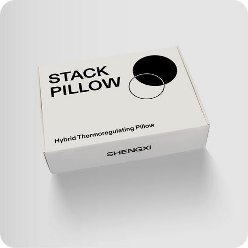 Stack Pillow with Dual Layers Balance, Adjustable Height, Suitable for All Sleeping Positions Sale 2025