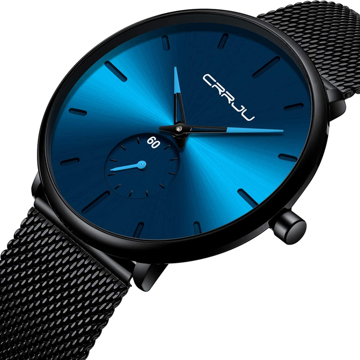 Men's Ultra-Thin Minimalist Waterproof Fashion Wrist Watch Cheap Sale Manchester