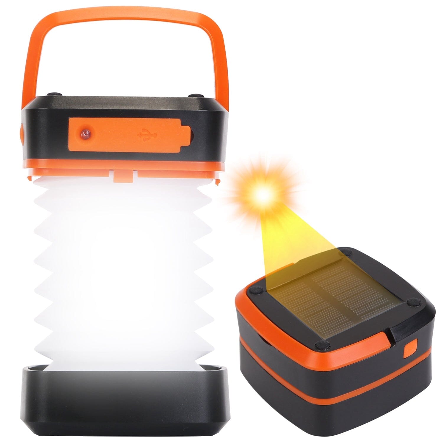 LED Collapsible Solar Camping Lantern Discount Big Discount