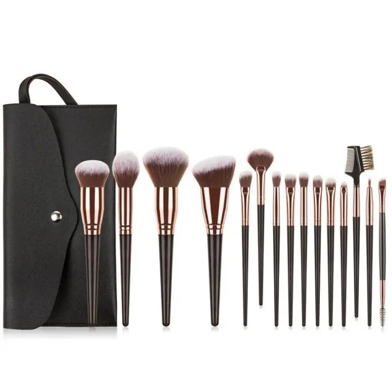 15-Pieces Set: Professional Makeup Brush Free Shipping Good Selling