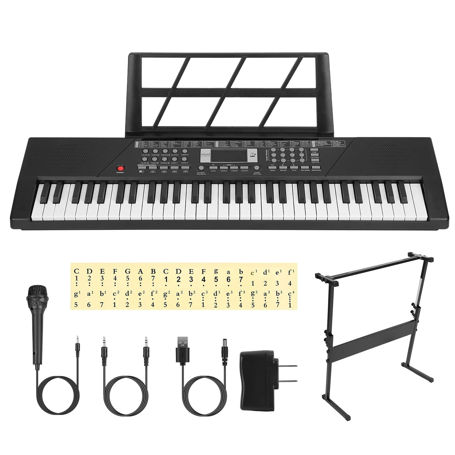 61 Keys Digital Music Keyboard Electronic Piano Cheap Sale Visit New