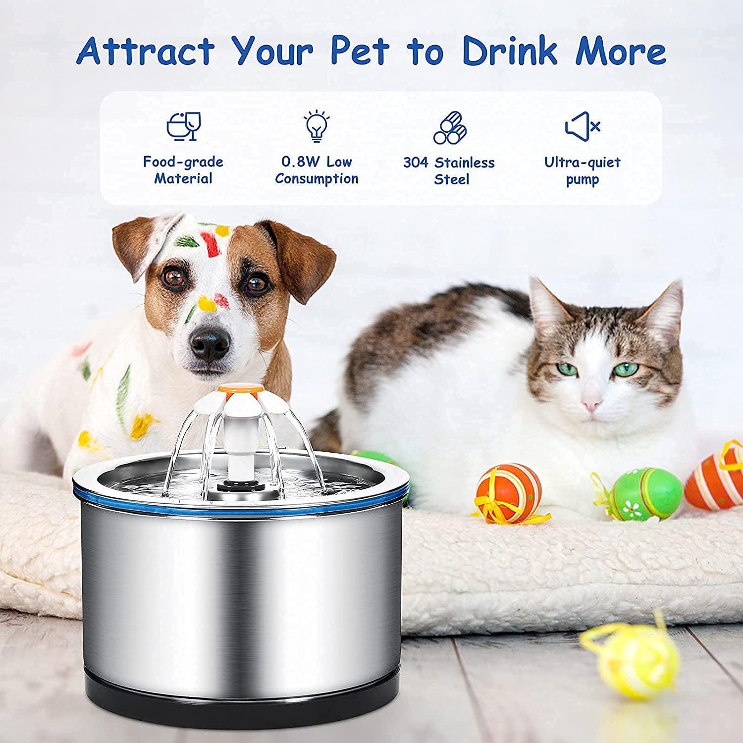 Automatic Pet Water Fountain 2025 Cheap Pice