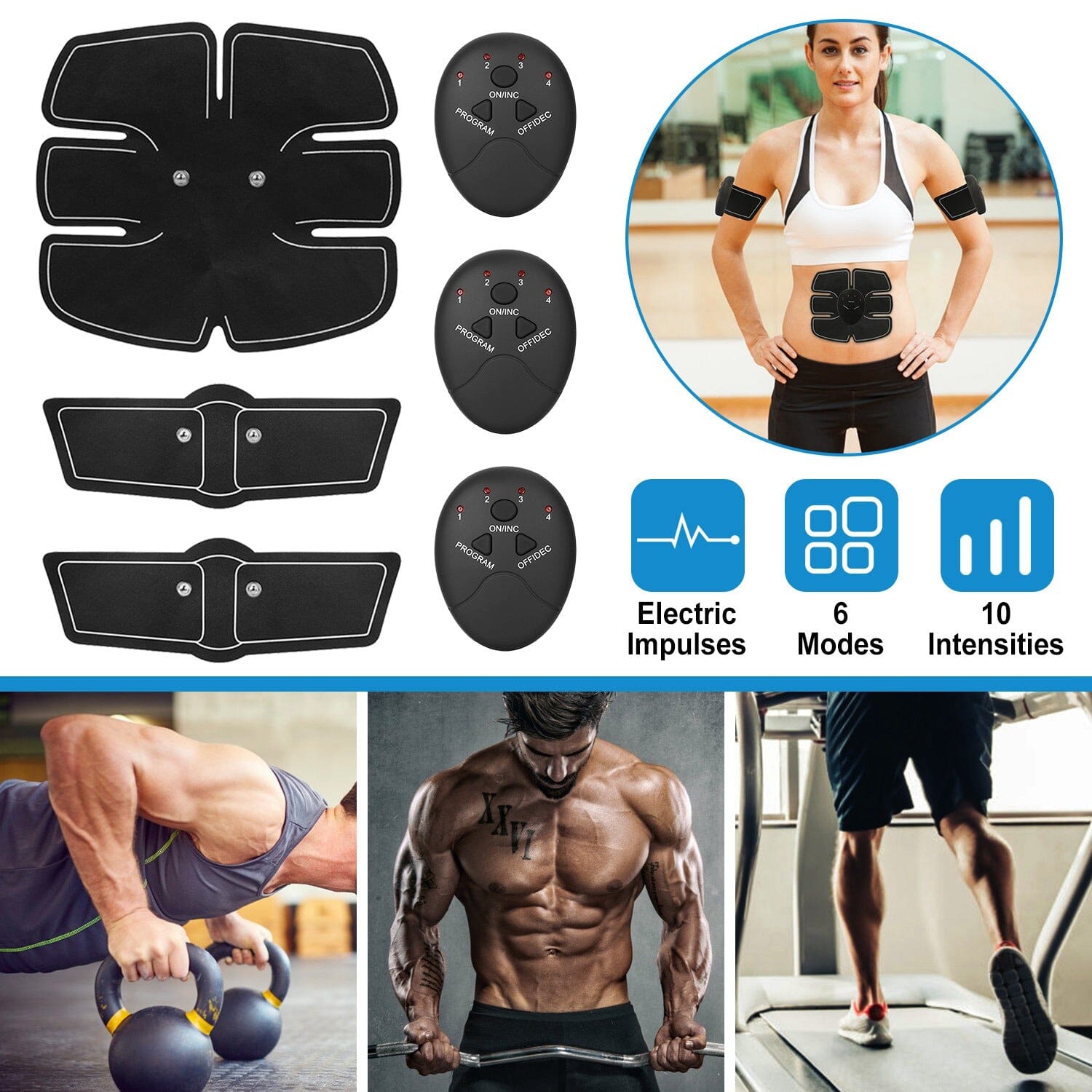 Smart Abs Stimulator Muscle Toning Belt Trainer Best Place