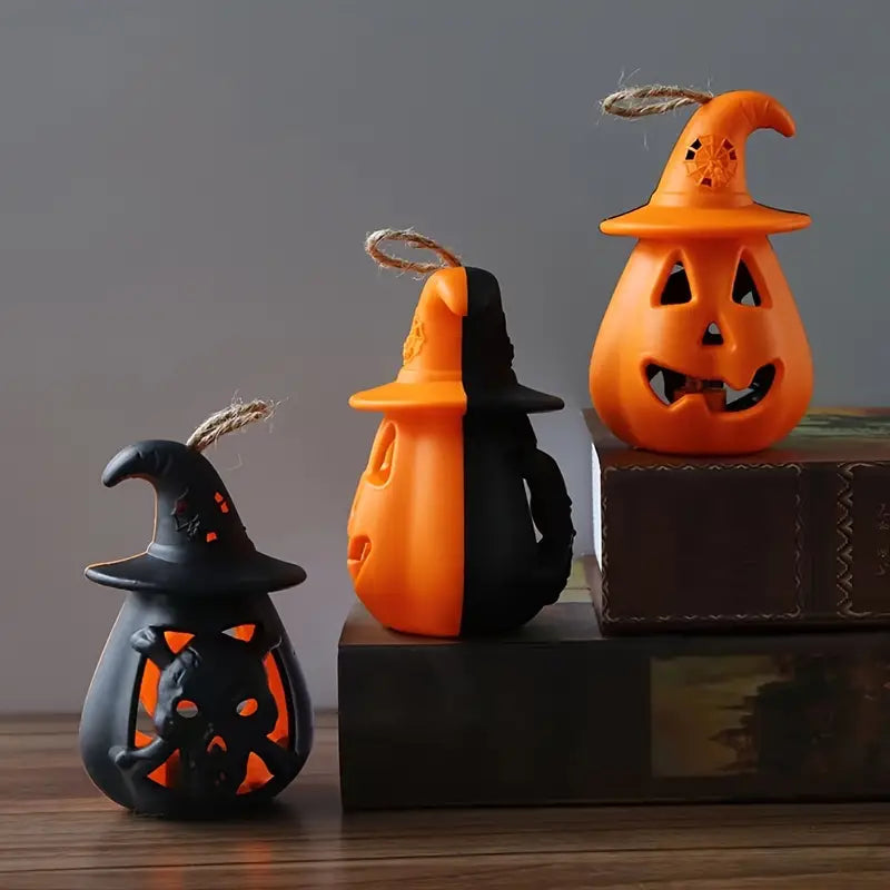 2-Pack: LED Lamp Halloween Pumpkin Light Discounts Cheap Pice